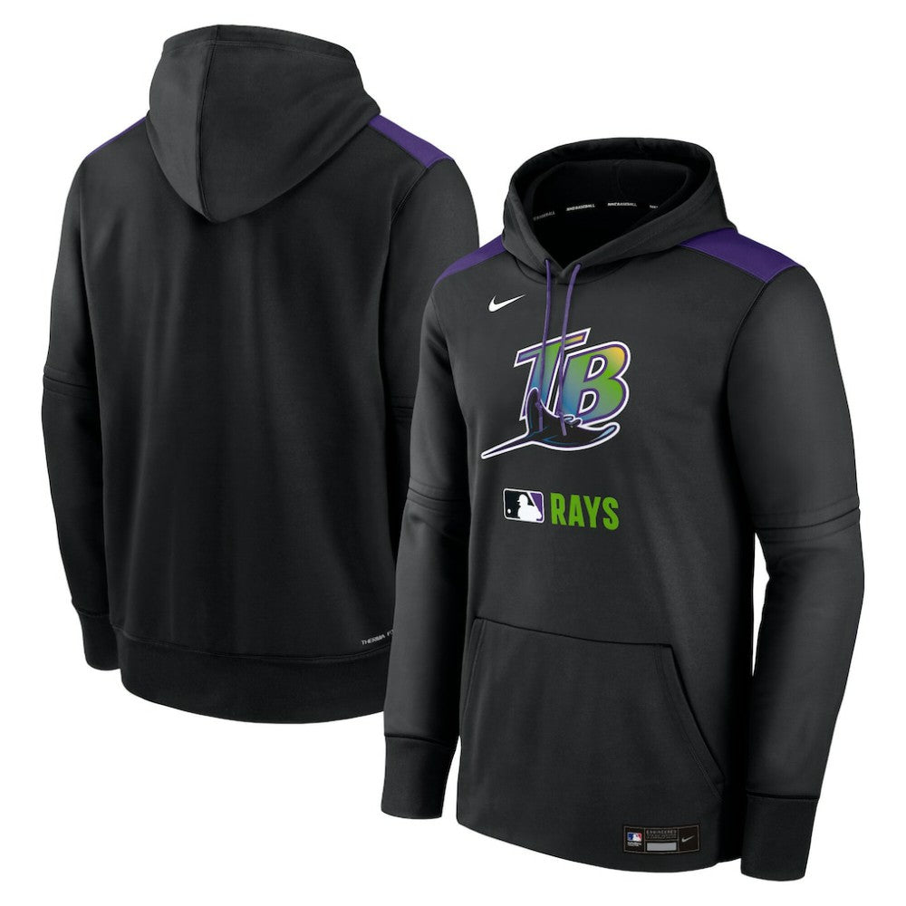 Tampa Bay Rays Nike Authentic Collection Performance Pullover Hoodie - MLB