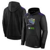 Tampa Bay Rays Nike Authentic Collection Performance Pullover Hoodie - MLB
