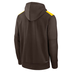 San Diego Padres Nike Authentic Collection Performance Pullover Hoodie - MLB