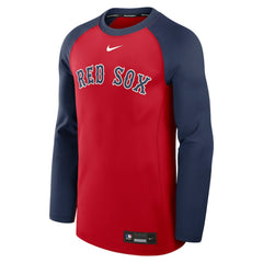 Boston Red Sox Nike Authentic Collection Game Time Raglan Dri-FIT Long Sleeve T-Shirt - MLB
