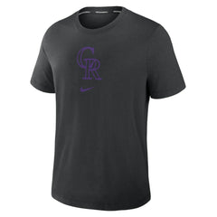 Colorado Rockies Nike Authentic Collection Early Work Tri-Blend Dri-FIT T-Shirt - MLB