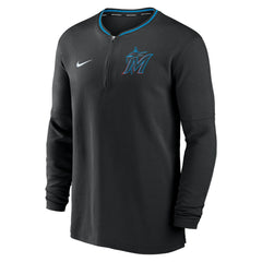 Miami Marlins Nike Authentic Collection Performance Half-Zip Top - MLB