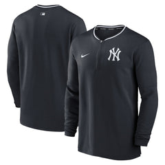 New York Yankees Nike Authentic Collection Performance Half-Zip Top - MLB