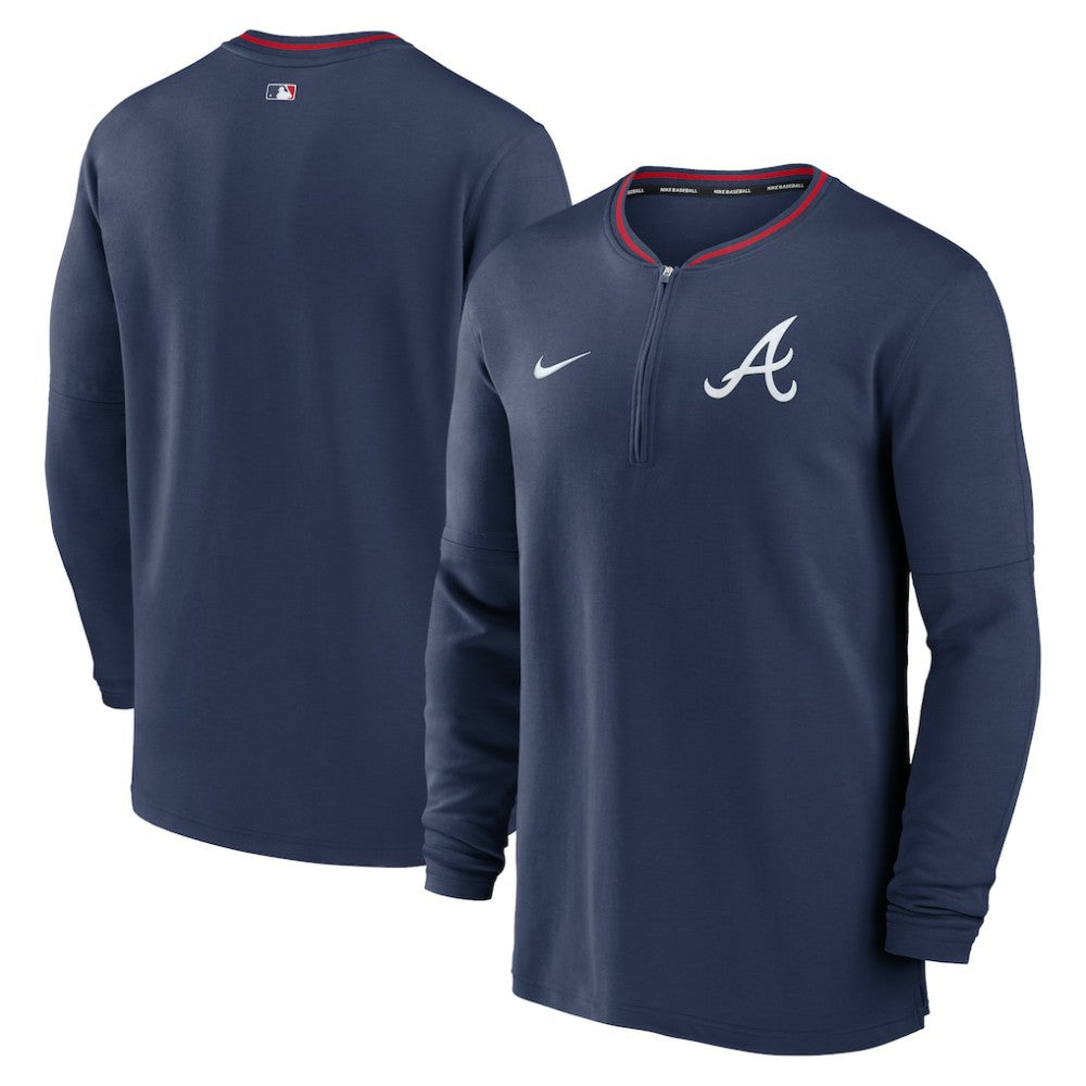 Atlanta Braves Nike Authentic Collection Performance Half-Zip Top - MLB