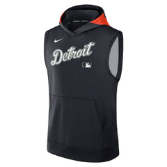 Detroit Tigers Nike Authentic Collection Dri-FIT Sleeveless Hoodie - MLB