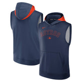 Houston Astros Nike Authentic Collection Dri-FIT Sleeveless Hoodie - MLB
