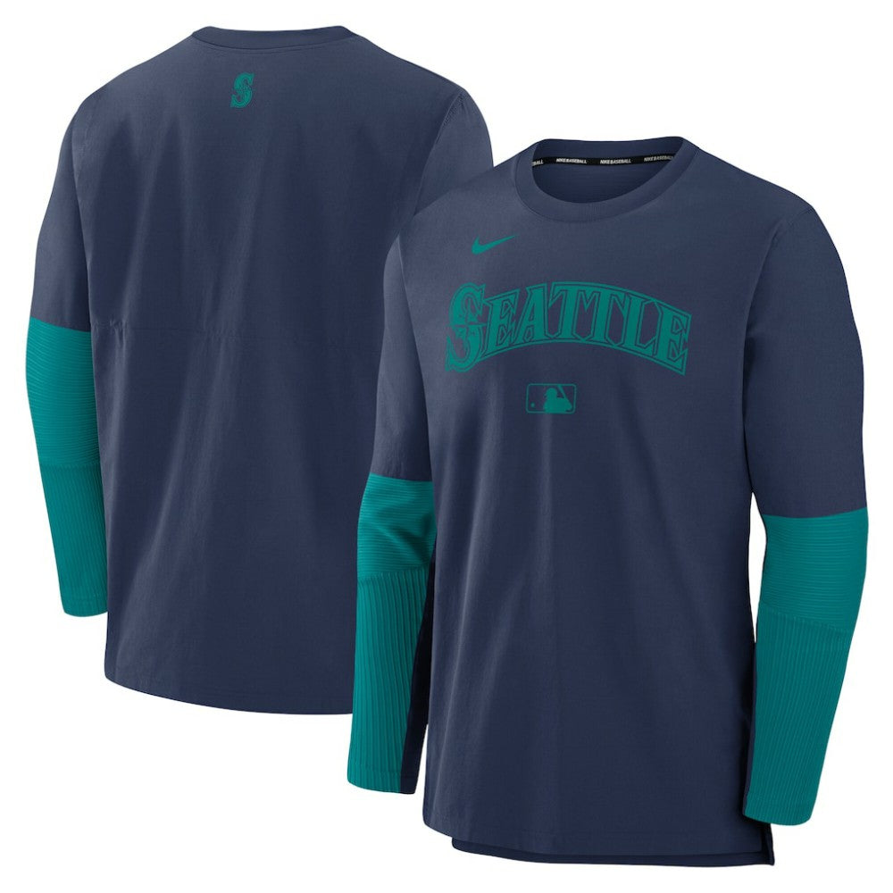 Seattle Mariners Nike Authentic Collection Player Dri-FIT Lightweight Pullover - MLB