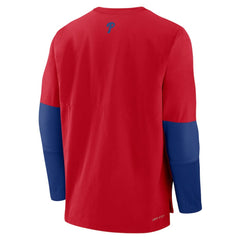 Philadelphia Phillies Nike Authentic Collection Player Dri-FIT Lightweight Pullover - MLB