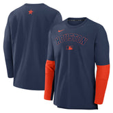 Houston Astros Nike Authentic Collection Player Dri-FIT Lightweight Pullover - MLB