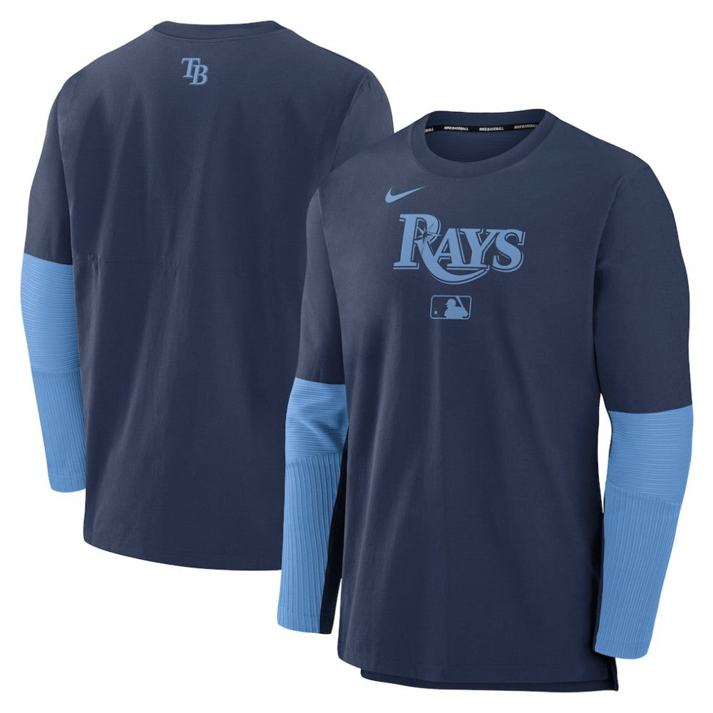 Tampa Bay Rays Nike Authentic Collection Player Dri-FIT Lightweight Pullover - MLB