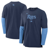 Tampa Bay Rays Nike Authentic Collection Player Dri-FIT Lightweight Pullover - MLB