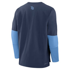 Tampa Bay Rays Nike Authentic Collection Player Dri-FIT Lightweight Pullover - MLB