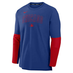 Chicago Cubs Nike Authentic Collection Player Dri-FIT Lightweight Pullover - MLB