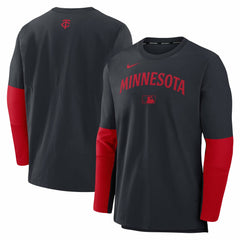Minnesota Twins Nike Authentic Collection Player Dri-FIT Lightweight Pullover - MLB
