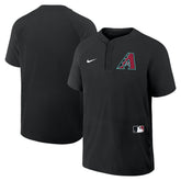 Arizona Diamondbacks Nike Authentic Collection Raglan Short Sleeve Windshirt - MLB
