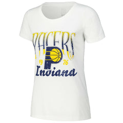 Indiana Pacers Stadium Essentials Women's Sky High T-Shirt White - NBA