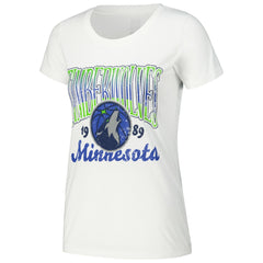 Minnesota Timberwolves Stadium Essentials Women's Sky High T-Shirt White - NBA