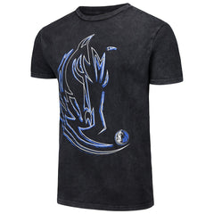 Dallas Mavericks Stadium Essentials Unisex Vintage T-Shirt Black - NBA