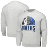 Dallas Mavericks Stadium Essentials Unisex Hometown Pullover Sweatshirt Heather Gray - NBA
