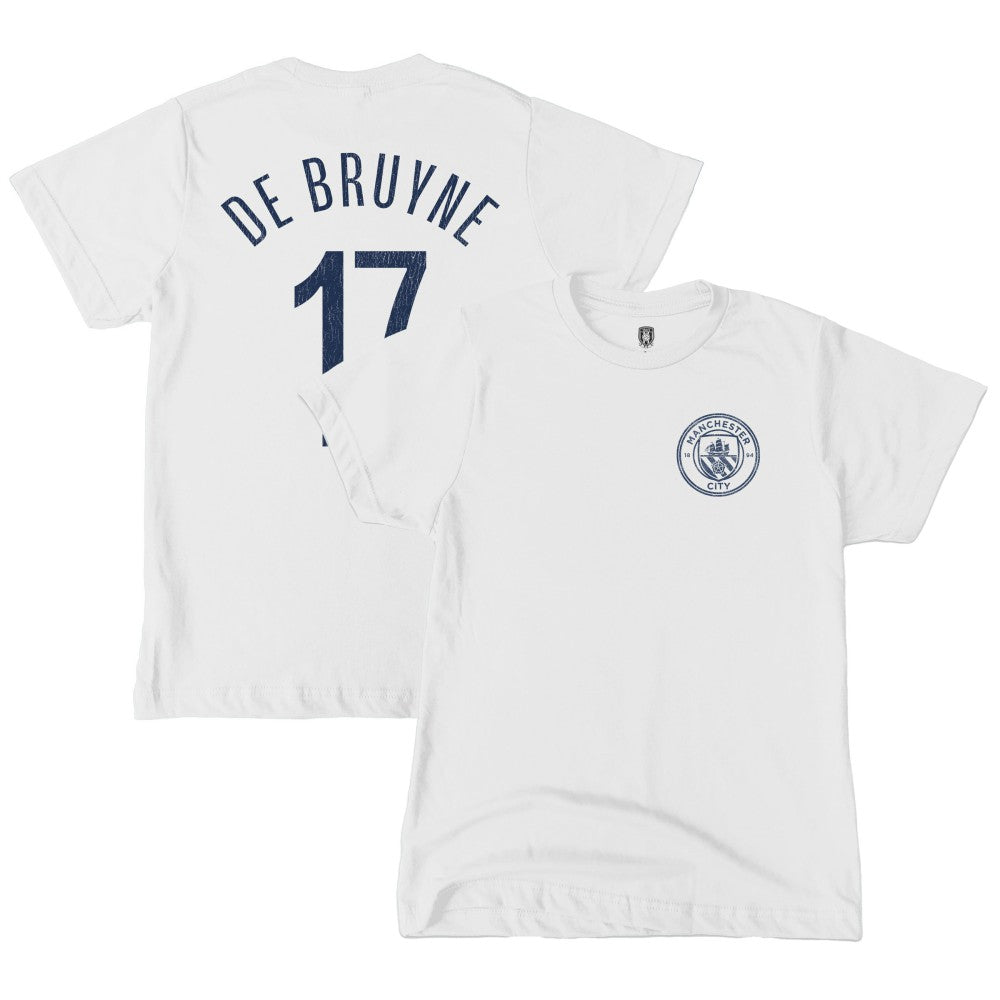 Kevin De Bruyne Manchester City 1863FC Youth Player T-Shirt White - FIFA World CUP
