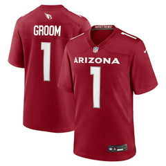 Number 1 Groom Arizona Cardinals Game Jersey Cardinal | Nike for Sale