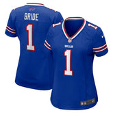 Number 1 Bride Buffalo Bills Women's Game Jersey Royal | Nike for Sale