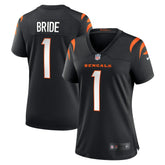 Number 1 Bride Cincinnati Bengals Women's Game Jersey Black | Nike for Sale