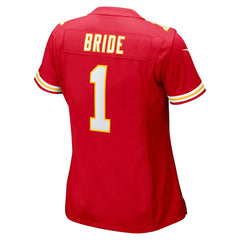Number 1 Bride Kansas City Chiefs Women's Game Jersey Red | Nike for Sale