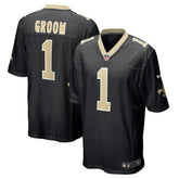 Number 1 Groom New Orleans Saints Game Jersey Black | Nike for Sale