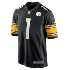 Number 1 Groom Pittsburgh Steelers Game Jersey Black | Nike for Sale