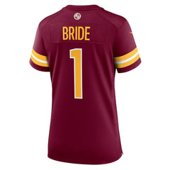 Number 1 Bride Washington Commanders Women's Game Jersey Burgundy | Nike for Sale