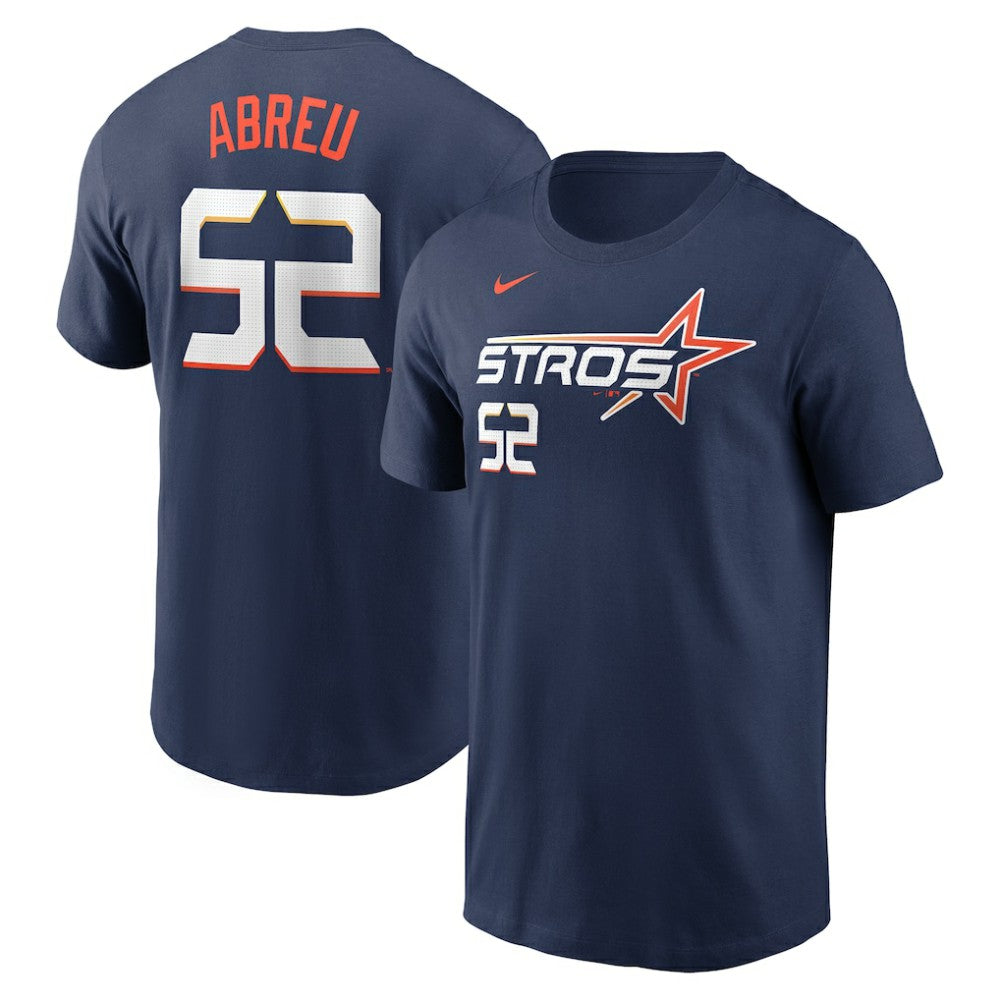 Bryan Abreu Houston Astros Nike 2025 City Connect Fuse Name & Number T-Shirt - MLB