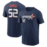 Bryan Abreu Houston Astros Nike 2025 City Connect Fuse Name & Number T-Shirt - MLB