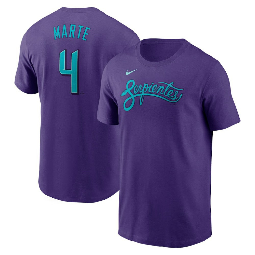 Ketel Marte Arizona Diamondbacks Nike 2025 City Connect Fuse Name & Number T-Shirt - MLB