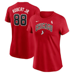 Luis Robert Jr. Chicago White Sox Nike Women's 2025 City Connect Fuse Name & Number T-Shirt - MLB