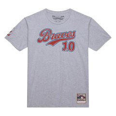 Chipper Jones Atlanta Braves Mitchell & Ness Cooperstown Collection Player T-Shirt - MLB
