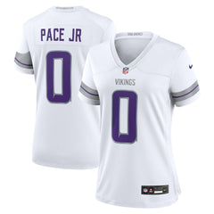 Ivan Pace Jr Minnesota Vikings Women's Alternate Game Jersey White | Nike for Sale