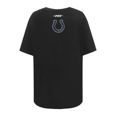 Indianapolis Colts Pro Standard Women's Indiana Nights Colts Oversized T-Shirt Black | NFL