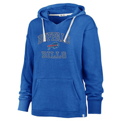 Buffalo Bills '47 Women's Plus Size Clarity Kennedy Pullover Hoodie Royal | 47 brand