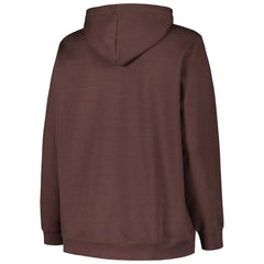 Cleveland Browns '47 Women's Plus Size Clarity Kennedy Pullover Hoodie Brown | 47 brand