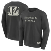Cincinnati Bengals Elements Future Ground Lettering Pullover Sweatshirt Charcoal | Fanatics