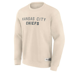 Kansas City Chiefs Elements Future Ground Lettering Pullover Sweatshirt Cream | Fanatics
