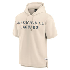 Jacksonville Jaguars Elements Future Ground Lettering Short Sleeve Pullover Hoodie Cream | Fanatics