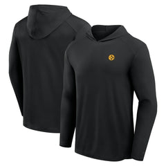 Pittsburgh Steelers Front Office Power Mono Long Sleeve Hoodie T-Shirt Black | Fanatics
