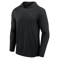 Philadelphia Eagles Front Office Power Mono Long Sleeve Hoodie T-Shirt Black | Fanatics
