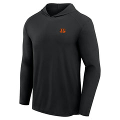 Cincinnati Bengals Front Office Power Mono Long Sleeve Hoodie T-Shirt Black | Fanatics