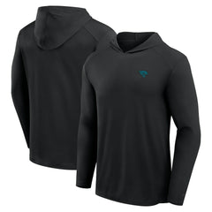 Jacksonville Jaguars Front Office Power Mono Long Sleeve Hoodie T-Shirt Black | Fanatics