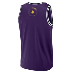 Minnesota Vikings Elements Future Ground Jersey Tank Top Purple | Fanatics