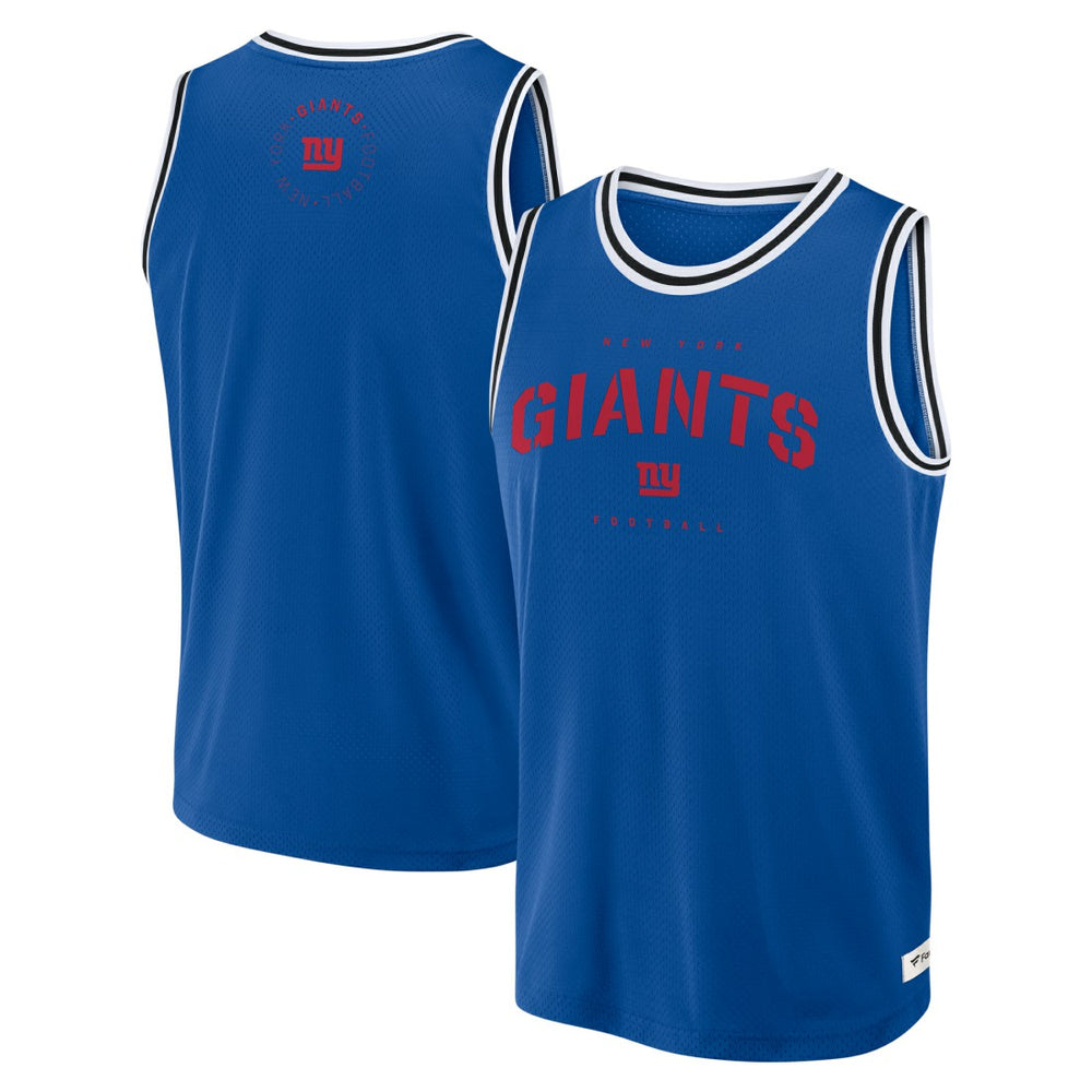 New York Giants Elements Future Ground Jersey Tank Top Royal | Fanatics