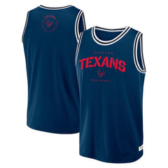Houston Texans Elements Future Ground Jersey Tank Top Navy | Fanatics